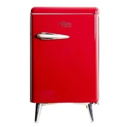 Mini Bar Retro θερμοηλεκτρικό αθόρυβης λειτουργία 38lt με εσωτερικό φωτισμό led σε κόκκινο χρώμα Mini Bar Retro θερμοηλεκτρικό αθόρυβης λειτουργία 38lt με εσωτερικό φωτισμό led σε κόκκινο χρώμα