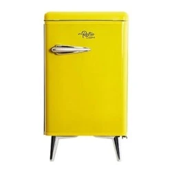 Mini Bar θερμοηλεκτρικό αθόρυβο χωρητικότητας 38lt με εσωτερικό φωτισμό led σε κίτρινο χρώμα Retro Mini Bar θερμοηλεκτρικό αθόρυβο χωρητικότητας 38lt με εσωτερικό φωτισμό led σε κίτρινο χρώμα Retro