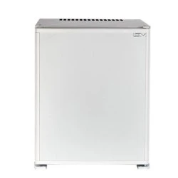 Mini Bar ψυγείο αθόρυβης λειτουργίας χωρητικότητας 43lt σε λευκό χρώμα ενεργειακής κλάσης Α+ με εσωτερικό φωτισμό Led