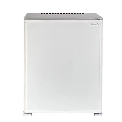 Mini Bar ψυγείο αθόρυβης λειτουργίας χωρητικότητας 43lt σε λευκό χρώμα ενεργειακής κλάσης Α+ με εσωτερικό φωτισμό Led