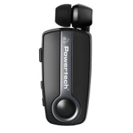 Bluetooth ακουστικό hands free POWERTECH earphone με κλιπ  PT-998 BT V5.1 με δόνηση & δυνατότητα σύνδεσης 2 συσκευών