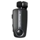 Bluetooth ακουστικό hands free POWERTECH earphone με κλιπ  PT-998 BT V5.1 με δόνηση & δυνατότητα σύνδεσης 2 συσκευών