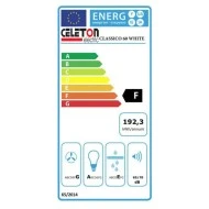 Απορροφητήρας  Α-9000W ελεύθερος 60cm 3 ταχυτήτων με αποσπώμενα μεταλλικά φίλτρα αλουμινίου πλενόμενα