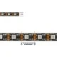 Ταινία LED ψηφιακή pixel DIGIPRO 14.4W/m μαύρη 864lm/m 120° DC 12V IP20 60xSMD5050 Chip/m 60xPixel/m πολύχρωμο φως RGB Dimmable Μ500xΠ1xΥ0.2cm σε ρολό 5 μέτρων