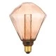 Λάμπα Led Ε27 διαμάντι G125 3,5W 2000K θερμό λευκό φως 220-240V ντιμαριζόμενη με χρυσό κάλυμμα Λάμπα Led Ε27 διαμάντι G125 3,5W 2000K θερμό λευκό φως 220-240V ντιμαριζόμενη με χρυσό κάλυμμα