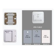 Κάρτα RFID MF1 13,56MHz για χρήση σε καρτοδιακόπτες Κάρτα RFID MF1 13,56MHz για χρήση σε καρτοδιακόπτες