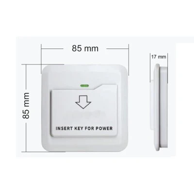Ασύρματος καρτοδιακόπτης RfLink Switch RF433 MHz με Retrofit Εγκατάσταση & μπαταρία ιδανικός για ξενοδοχεία