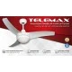 Ανεμιστήρας οροφής CF42-3CS(W) 70W 42 με φως 3 φτερά και τηλεχειριστήριο Ανεμιστήρας οροφής CF42-3CS(W) 70W 42 με φως 3 φτερά και τηλεχειριστήριο