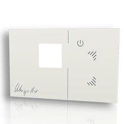 Ελεγκτής αερόθερμων τζακιών WhispAir pearl white λευκό με πληκτρολόγιο αφής