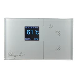Ελεγκτής αερόθερμων τζακιών WhispAir pearl white λευκό με πληκτρολόγιο αφής