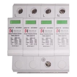 Αντικεραυνικό τριφασικό Τ2 20kA-40kA 385V 4P