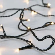 50 Led λαμπάκια μπαταρίας θερμό λευκό φως 2200-2300k με πράσινο καλώδιο εσωτερικού χώρου IP20