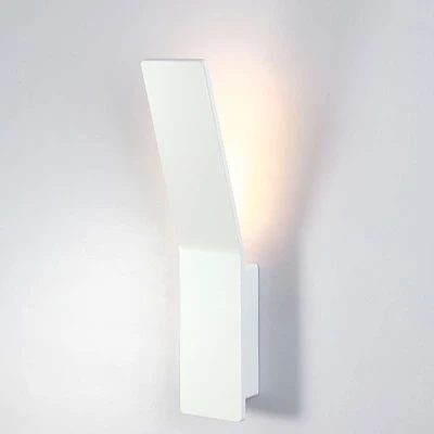 Επίτοιχο λευκό φωτιστικό Led σε λευκό χρώμα 9W 810Lm 3000K θερμό φως