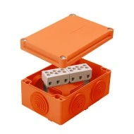 Κουτί διακλάδωσης πυροπροστασίας 125x85x59mm 6 πόλων (6P) IP54 με διατομή αγωγού 10mm