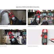 UNI-T ψηφιακή αμπεροτσιμπίδα 2117R, 1000A AC, NCV, True RMS με φωτιζόμενη  LCD οθόνη & προστασία υπερφόρτωσης
