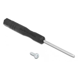 DELOCK kit  με βίδες και κατσαβίδι για τοποθέτηση οπτικών ινών σε patch panel 66816