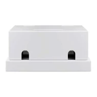 GOOBAY Keystone κυτίο 79366 για 2 θύρες δικτύου 61.42mm σε λευκό χρώμα