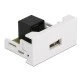 DELOCK module USB σε RJ45 Easy 45 81344 22.5x45mm σε λευκό χρώμα DELOCK module USB σε RJ45 Easy 45 81344 22.5x45mm σε λευκό χρώμα