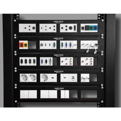 DELOCK module USB σε RJ45 Easy 45 81344 22.5x45mm σε λευκό χρώμα DELOCK module USB σε RJ45 Easy 45 81344 22.5x45mm σε λευκό χρώμα