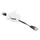 DELOCK module καλώδιο RJ45 Easy 45 81361 Cat.5e ανασυρόμενο 50cm σε μαύρο χρώμα DELOCK module καλώδιο RJ45 Easy 45 81361 Cat.5e ανασυρόμενο 50cm σε μαύρο χρώμα
