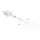 DELOCK module καλώδιο τροφοδοσίας Easy 45 81377 ανασυρόμενο 50cm σε λευκό χρώμα