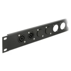 DELOCK κάλυμμα 86791 για D-Type υποδοχές μεταλλικό σε μαύρο χρώμα