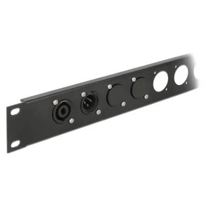DELOCK κάλυμμα 86791 για D-Type υποδοχές μεταλλικό σε μαύρο χρώμα