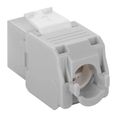 GOOBAY Keystone module RJ45 CAT 6A 90693 UTP σε γκρι χρώμα GOOBAY Keystone module RJ45 CAT 6A 90693 UTP σε γκρι χρώμα