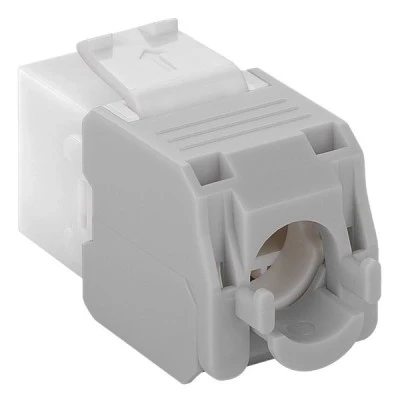 GOOBAY Keystone module RJ45 CAT 6A 90867 UTP σε  λευκό χρώμα