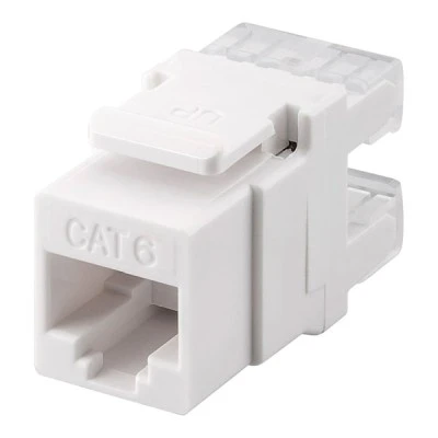 GOOBAY Keystone module RJ45 CAT 6 95740 UTP 250MHz σε  λευκό χρώμα