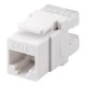 GOOBAY Keystone module RJ45 CAT 6 95740 UTP 250MHz σε  λευκό χρώμα