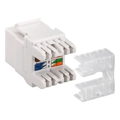 GOOBAY Keystone module RJ45 CAT 6 95740 UTP 250MHz σε  λευκό χρώμα