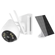 VSTARCAM smart ηλιακή κάμερα BG69 με νυχτερινή λειτουργία υπέρυθρων 10000mAh, IP66, 3MP, 4G, PIR, PTZ με ηχητικό και οπτικό συναγερμό φωτός