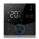 Smart Wi-Fi θερμοστάτης αερίου BHT-009GCLW χωνευτός μαύρος για ομοιόμορφο και άνετο έλεγχο της θερμοκρασίας