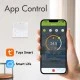 Smart WiFi θερμοστάτης πετρελαίου BHT-15GBLW χωνευτός λευκός gia ομοιόμορφο και άνετο έλεγχο της θερμοκρασίας