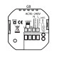 Smart WiFi θερμοστάτης πετρελαίου BHT-15GBLW χωνευτός λευκός gia ομοιόμορφο και άνετο έλεγχο της θερμοκρασίας
