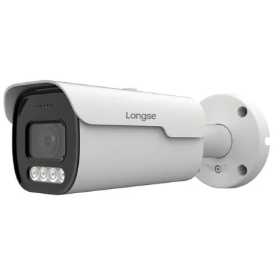 Δικτυακή κάμερα LONGSE BMMBFG400WH εξωτερικού χώρου 2.8mm, 4MP με εσωτερικό μικρόφωνο για μεταφορά ήχου IP67 Δικτυακή κάμερα LONGSE BMMBFG400WH εξωτερικού χώρου 2.8mm, 4MP με εσωτερικό μικρόφωνο για μεταφορά ήχου IP67