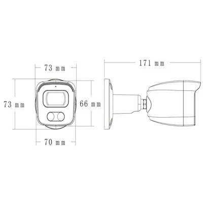 IP κάμερα με fixed φακό 2.8mm LONGSE BMSAFG200WH με ανθεκτικό μεταλλικό σώμα & εύρος φωτός έως 25m IP κάμερα με fixed φακό 2.8mm LONGSE BMSAFG200WH με ανθεκτικό μεταλλικό σώμα & εύρος φωτός έως 25m