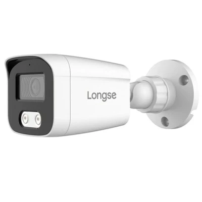 Υβριδική κάμερα ασφαλείας LONGSE BMSDHTC200FPEW με ανάλυση 2MP, fixed φακό 2.8mm, full color εικόνα και στεγανότητα IP67