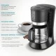 BRUNO καφετιέρα φίλτρου 680W BRN-0086 έως 12 φλυτζάνια 1.2L με αποσπώμενο πλενόμενο φίλτρο σε μαύρο χρώμα