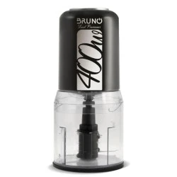 BRUNO πολυκόπτης BRN-0087, 2 ταχύτητες, 400W, 500ml, 4 λεπίδες, μαύρος