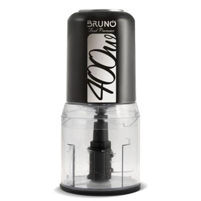 BRUNO πολυκόπτης BRN-0087, 2 ταχύτητες, 400W, 500ml, 4 λεπίδες, μαύρος