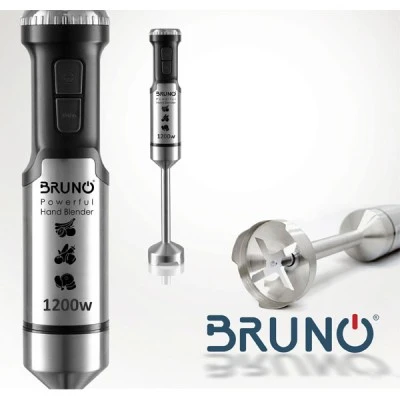 BRUNO ραβδομπλέντερ BRN-0092 με ρυθμιζόμενη ταχύτητα, 1200W σε inox-μάυρο χρώμα BRUNO ραβδομπλέντερ BRN-0092 με ρυθμιζόμενη ταχύτητα, 1200W σε inox-μάυρο χρώμα