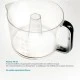 BRUNO ηλεκτρικός στίφτης BRN-0095 με χωρητικότητα 700ml, 40W, inox-μαύρο