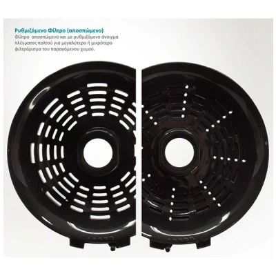 Ηλεκτρικός στίφτης BRUNO BRN-0096 συνεχούς ροής 600W inox-μαύρο