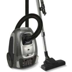 Ηλεκτρική σκούπα BRUNO ισχύος 800W με κάδο χωρητικότητας 3.5lt σε χρώμα γκρι