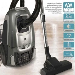 Ηλεκτρική σκούπα BRUNO ισχύος 800W με κάδο χωρητικότητας 3.5lt σε χρώμα γκρι