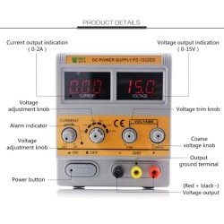 Τροφοδοτικό πάγκου με 1 κανάλι 12V 1A BEST Power supply BST-1502DD
