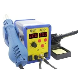 Σταθμός κόλλησης ρεύματος 700W BEST BST-898D με ρύθμιση θερμοκρασίας & ενδεικτική οθόνη λειτουργίας