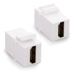 POWERTECH HDMI adapter CAB-N153 για patch panel σε λευκό χρώμα